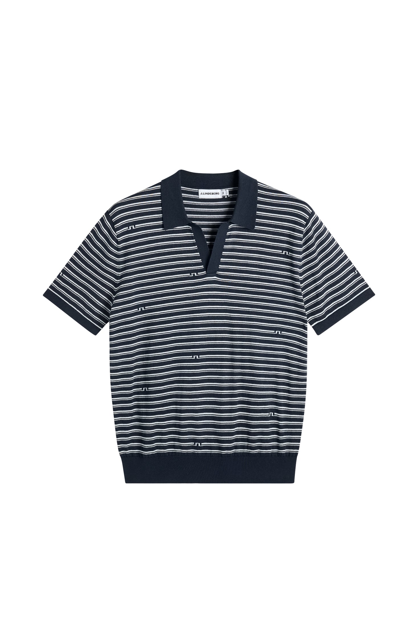 Ben Structure Stripe Polo / Bridge Stripe Navy – J.Lindeberg EU