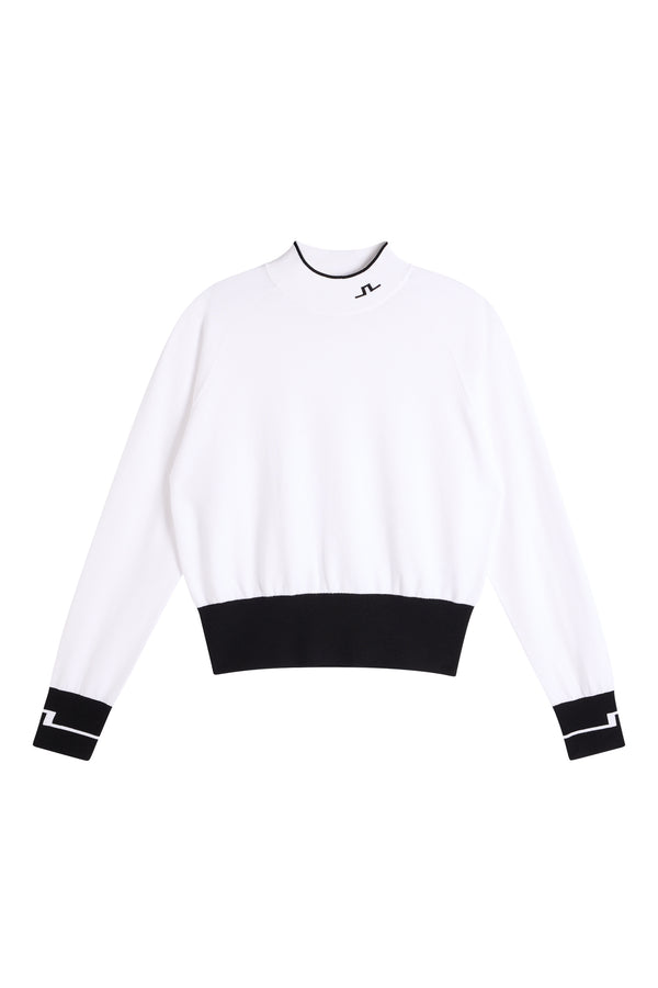 Zoe Knitted Sweater / White