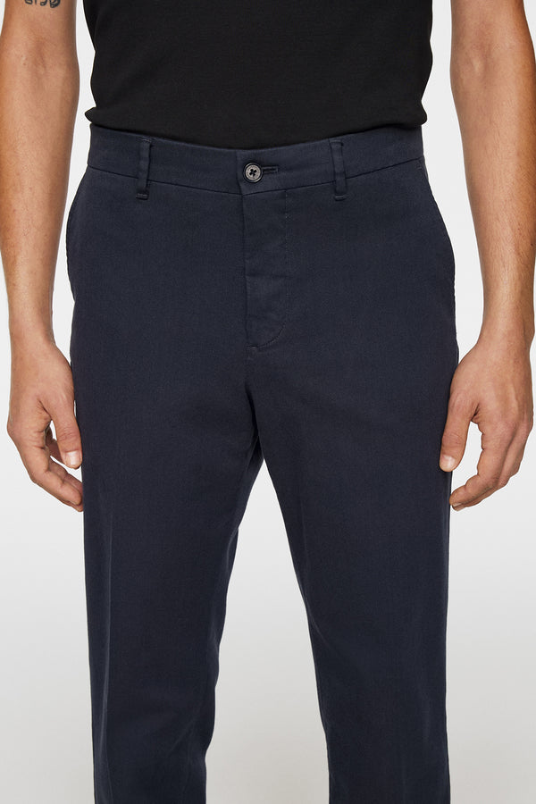Lois C Flannel Twill Pants / JL Navy