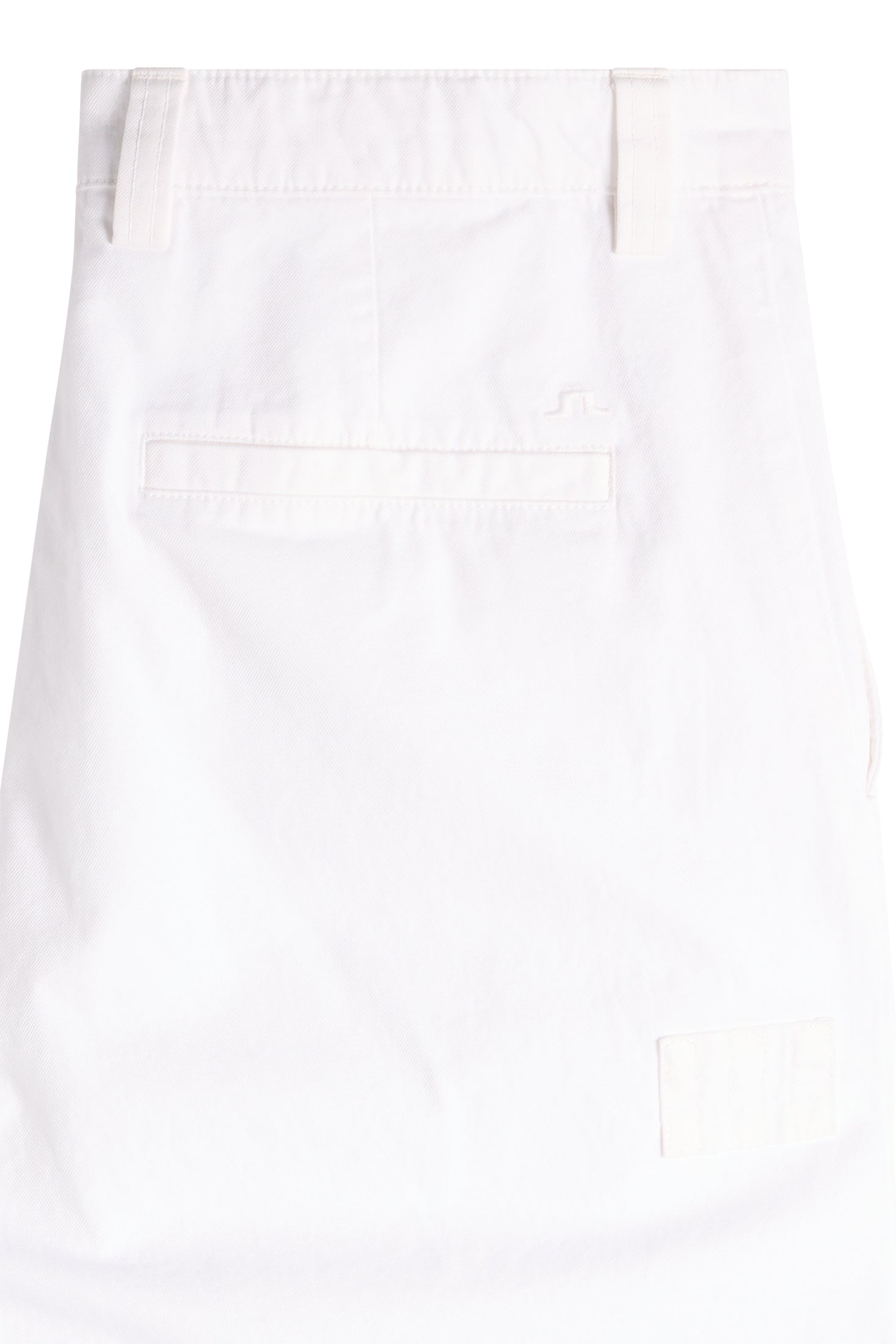 Devyn Cotton Twill Pants / White | J.Lindeberg Official