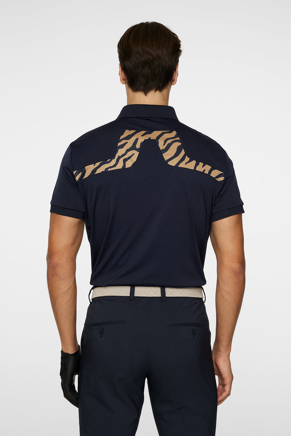 KV Print Polo / Tour Tiger Brown M