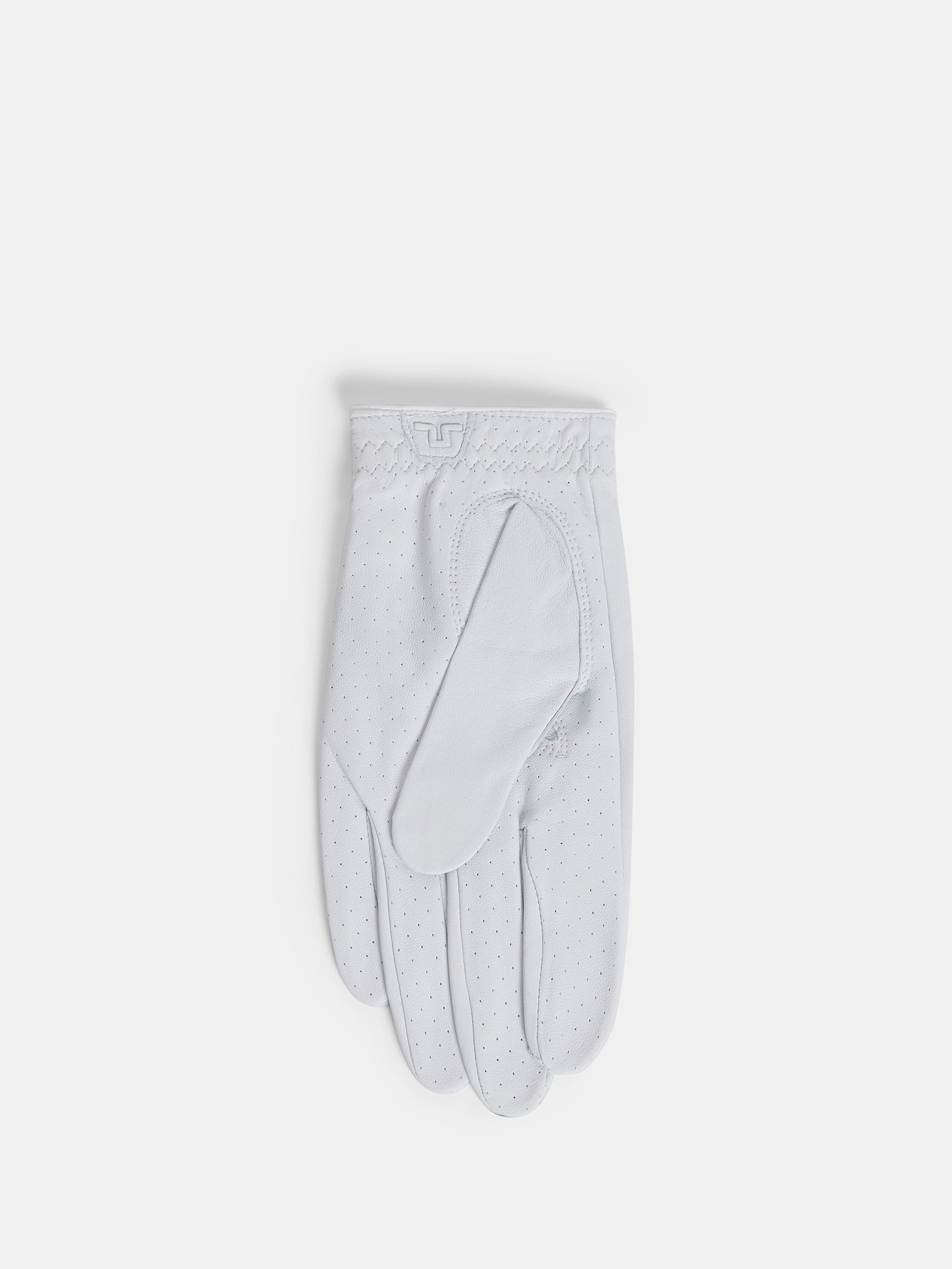Ron Leather Golf Glove A / White