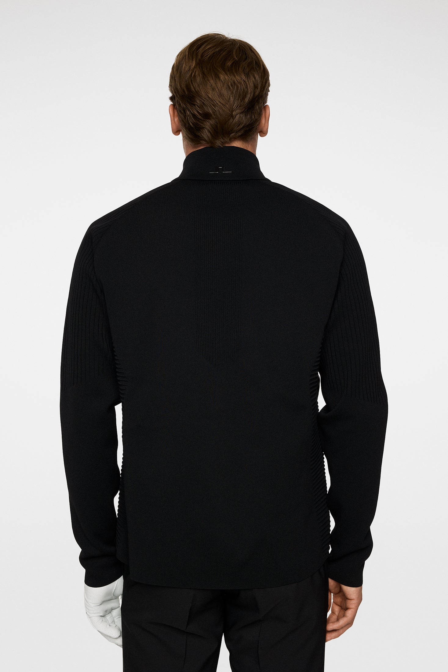 Aziel Tech Knit Zip Sweater / Black – J.Lindeberg EU