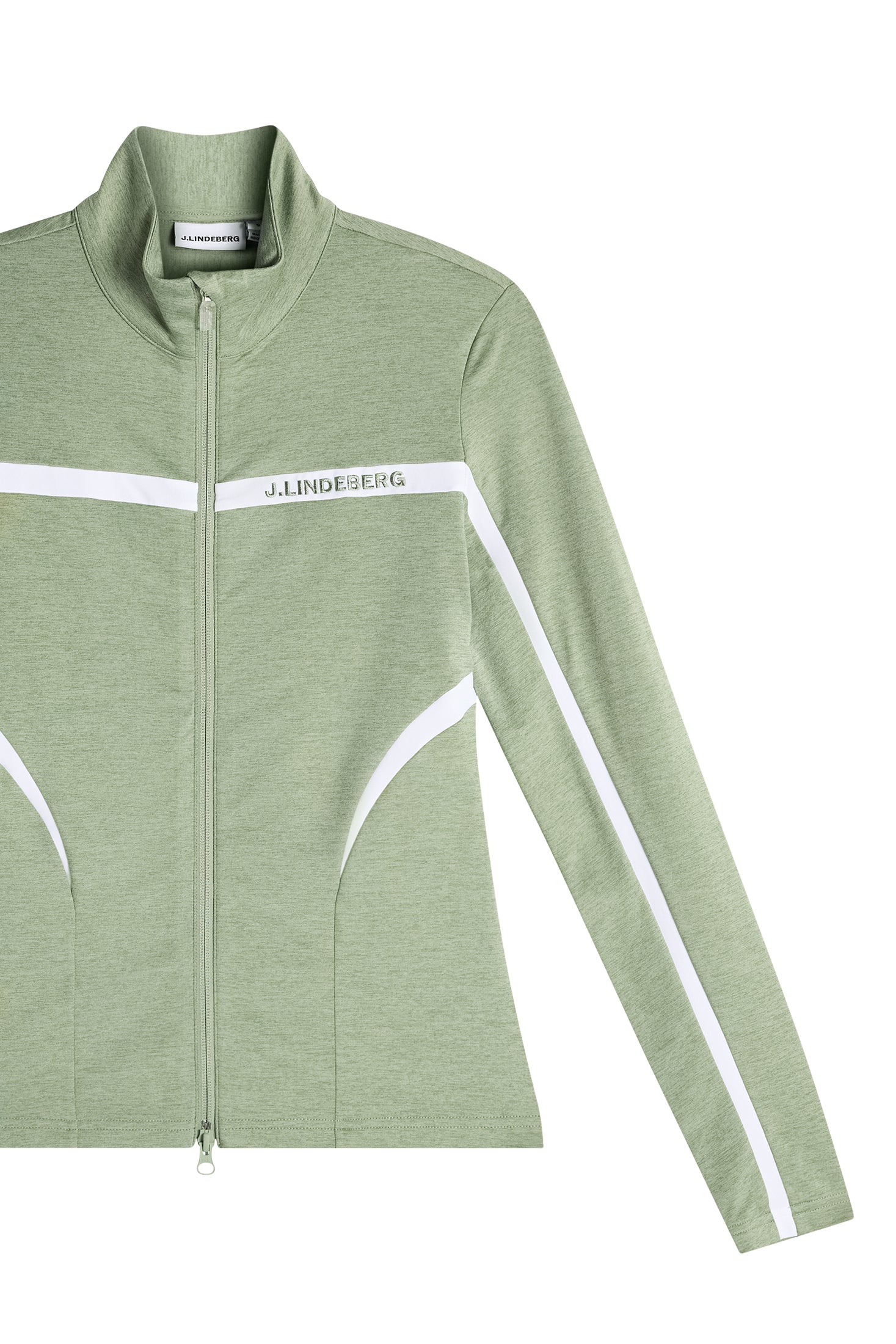 Janice Mid Layer / Hedge Green Melange – J.Lindeberg EU