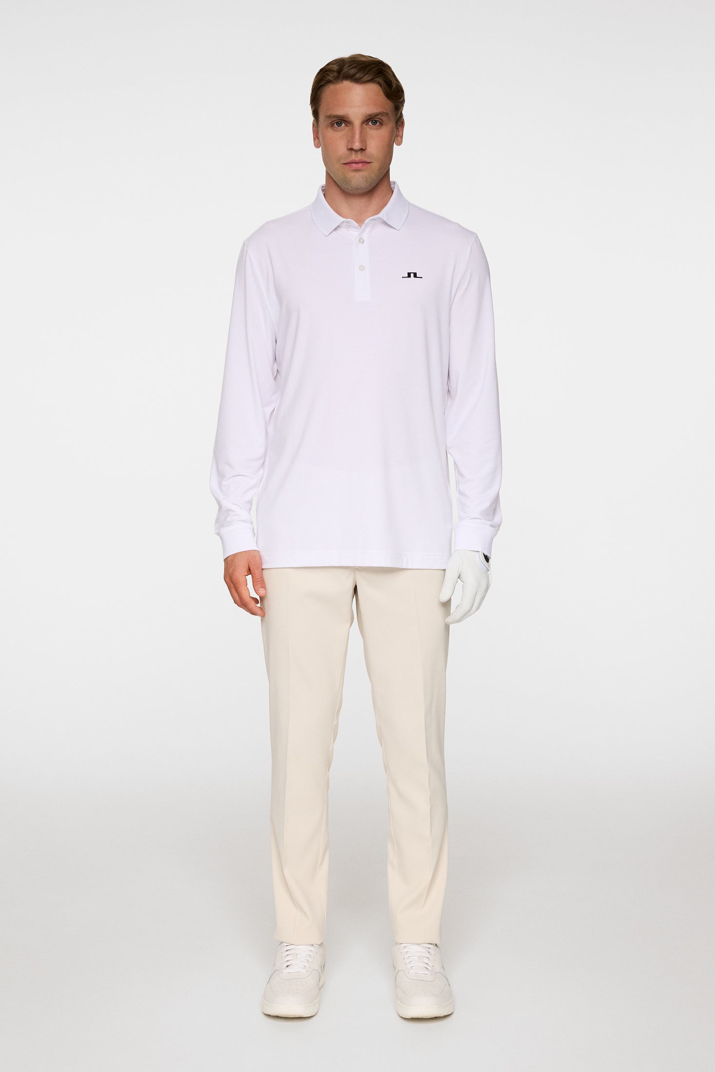 Florian LS Polo / White – J.Lindeberg EU