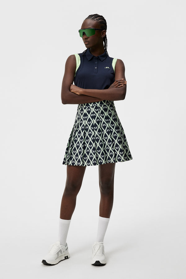 Malaika Sleeveless Top / JL Navy