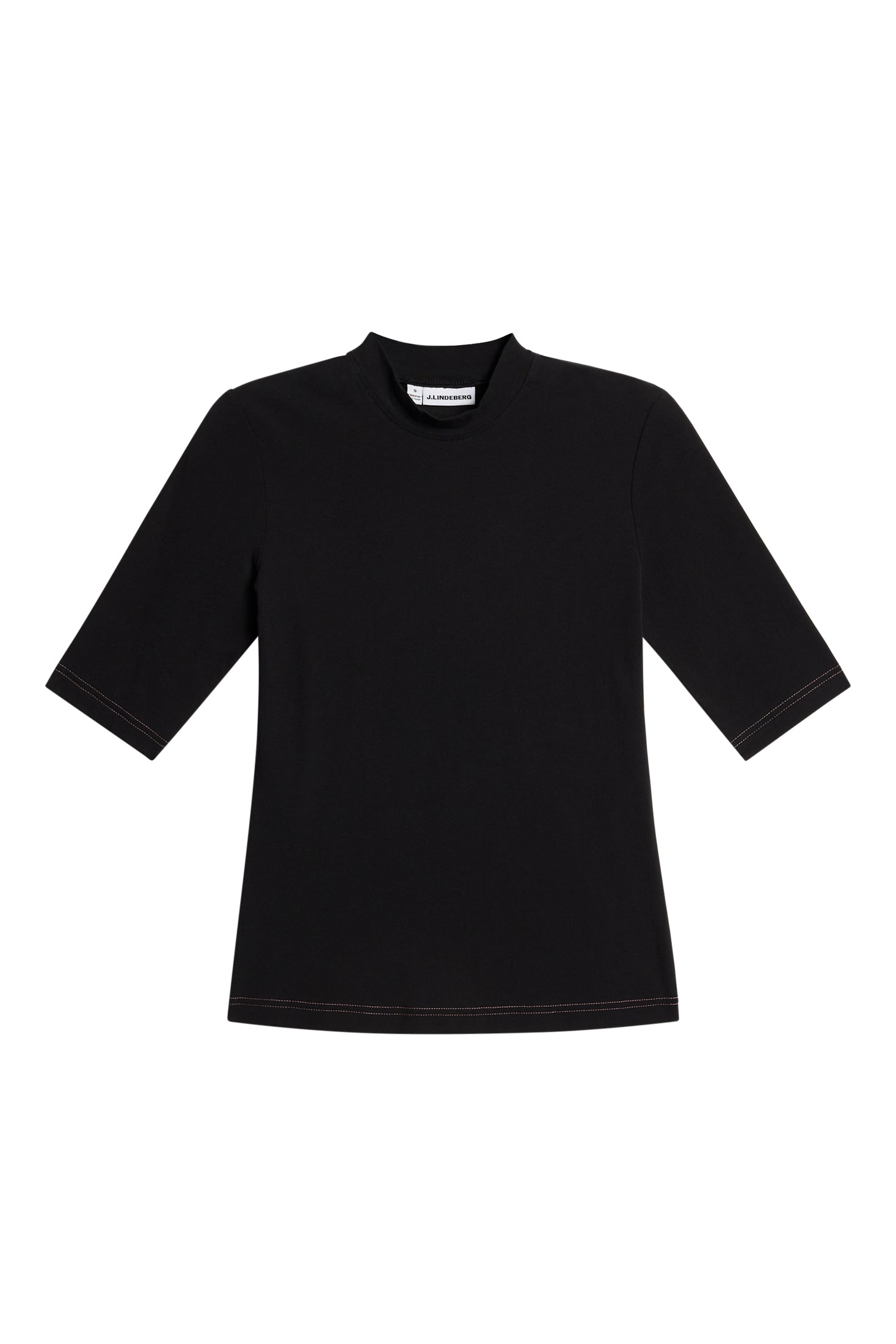 Acer Mock T-Shirt / Black | J.Lindeberg Official