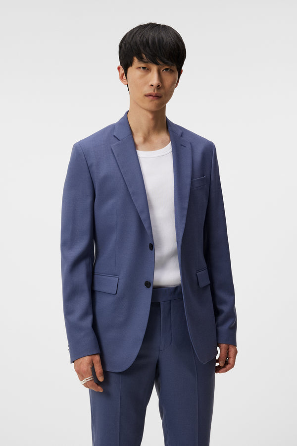 Hopper U Active Hopsack Blazer / Bijou Blue