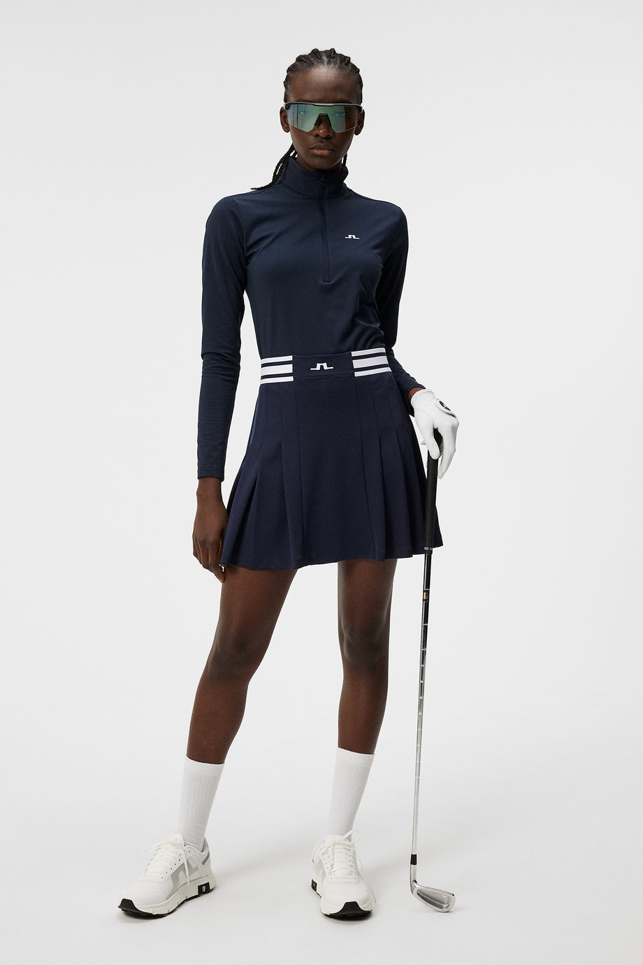 Harlow Skirt / JL Navy