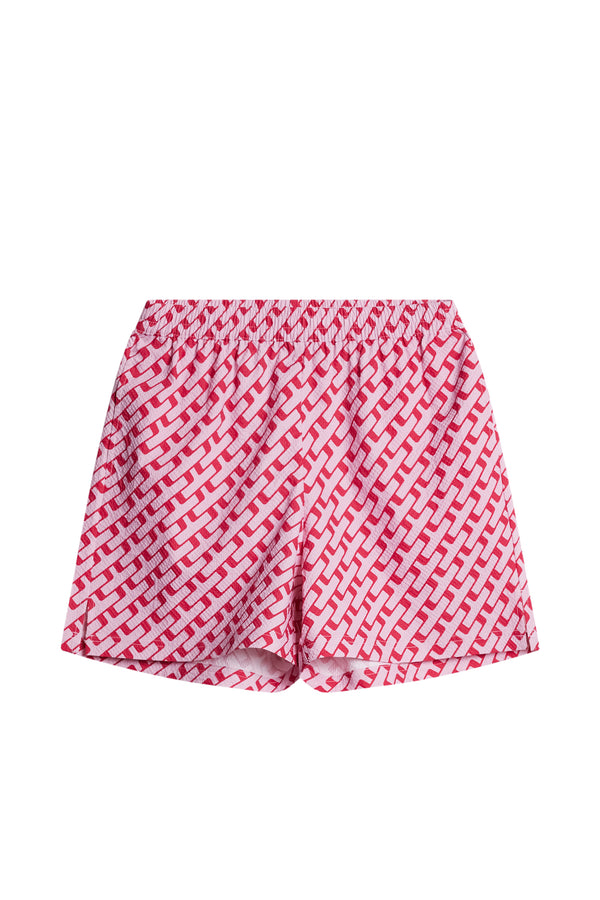 Diana Printed Shorts / Tour Geo Pink M