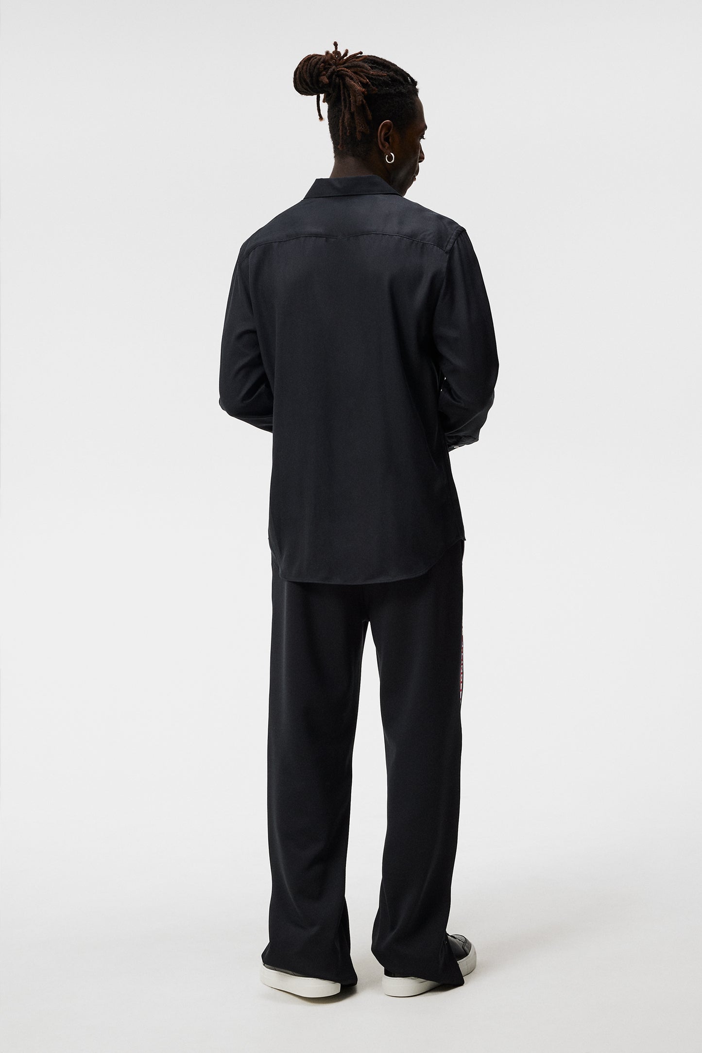 Comfort Tencel Slim Shirt / Black