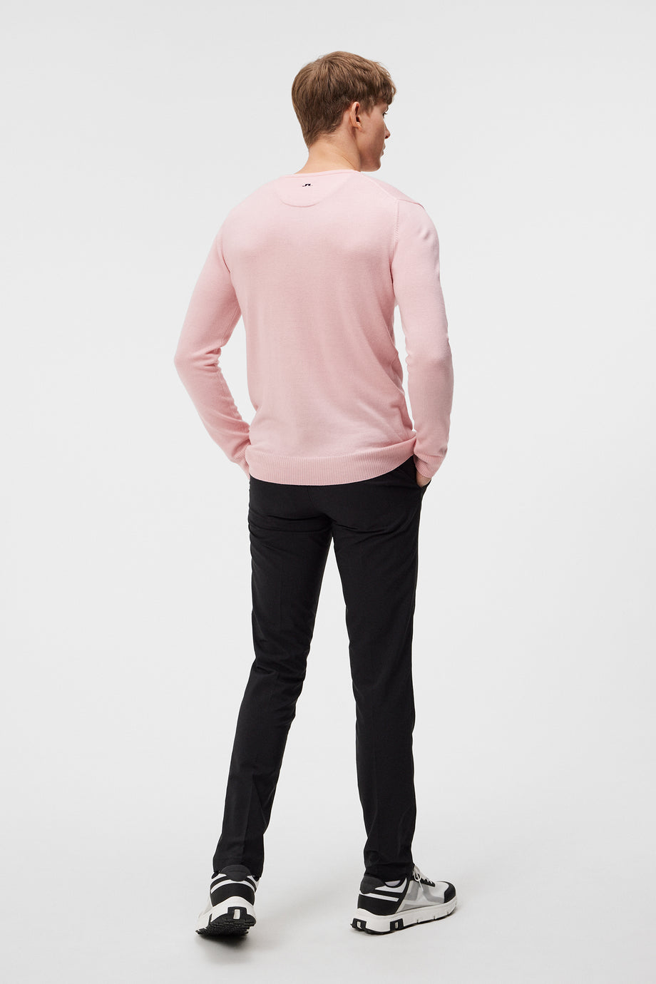 Lymann Knitted Sweater / Powder Pink