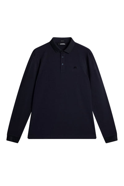 Florian LS Polo / Navy Melange | J.Lindeberg Official
