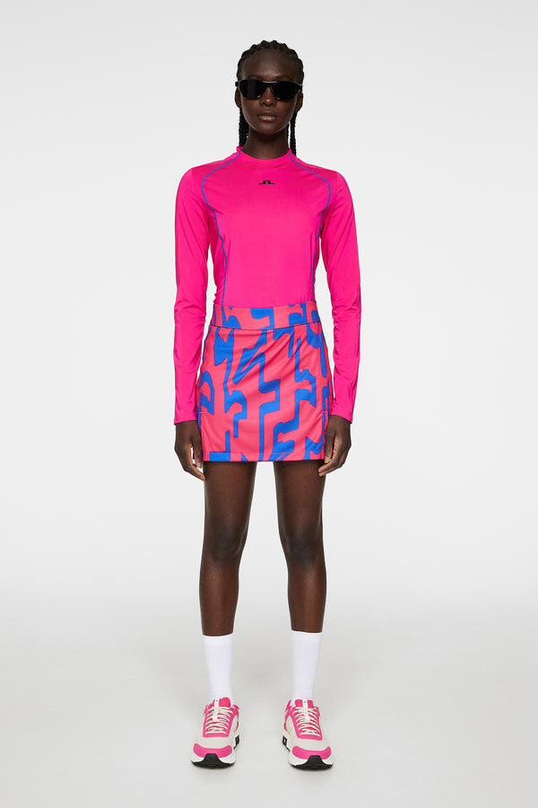Allien Long Sleeve Top / Pink Peacock