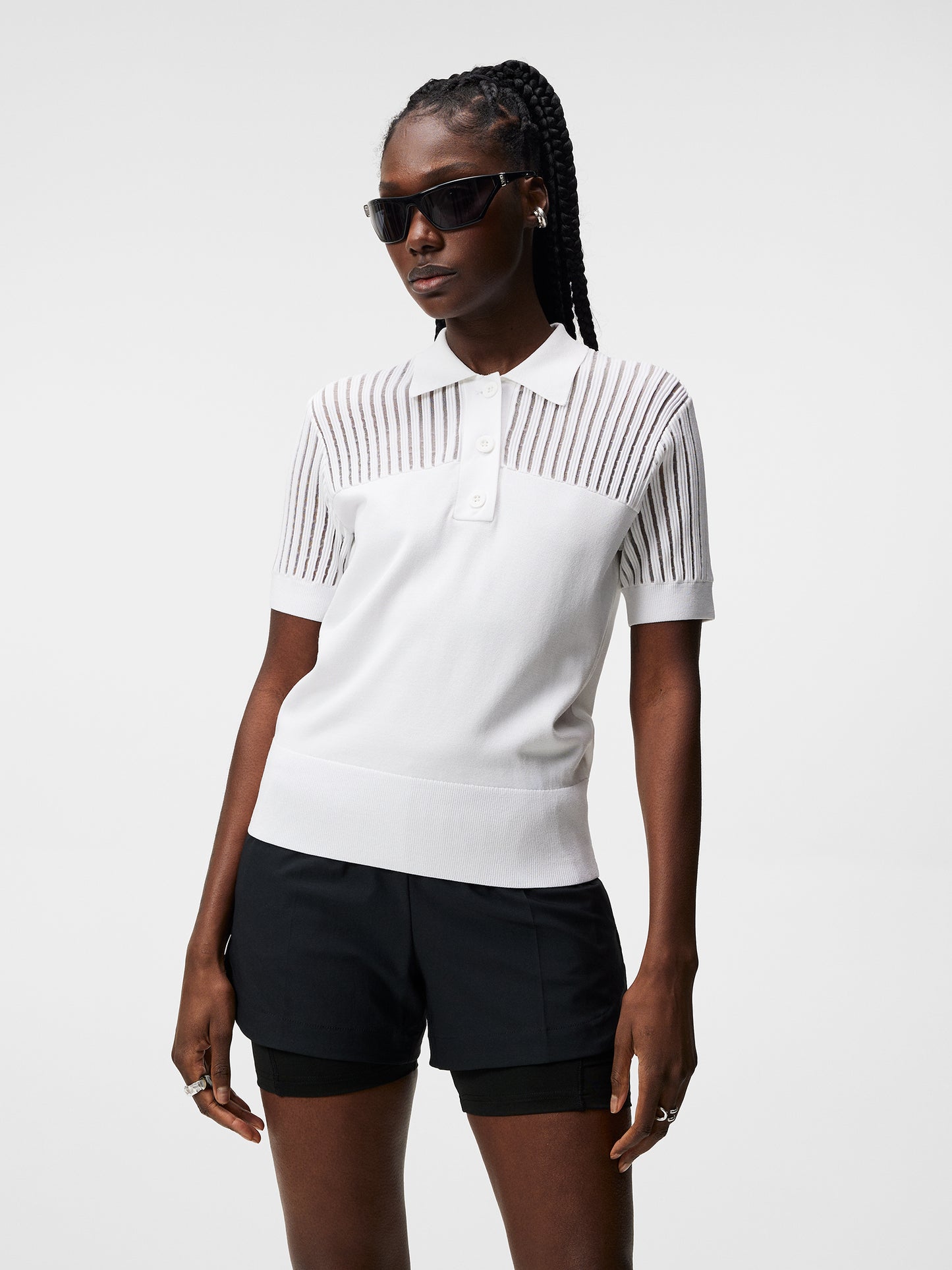 Zeta Knitted Shirt / White – J.Lindeberg
