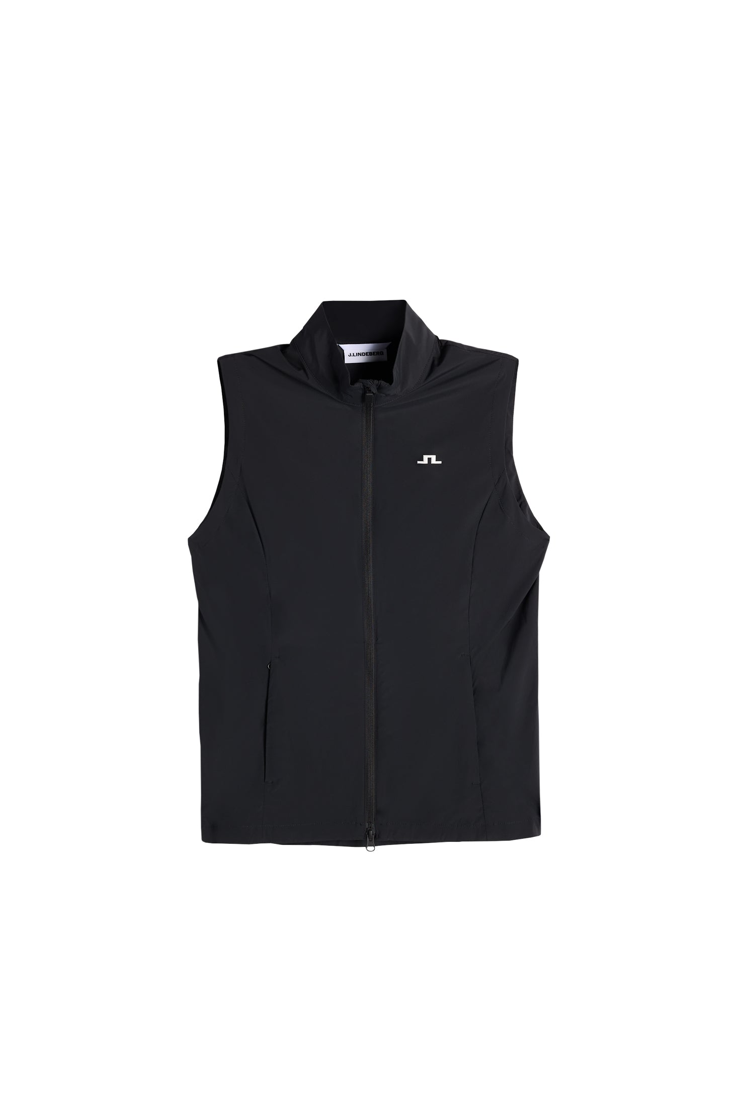 Thorine Wind Packable Vest / Black | J.Lindeberg Official