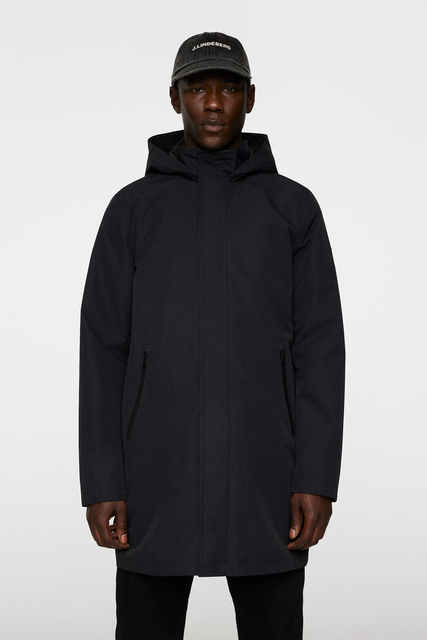Tobias 2L Midlength Jacket / Black