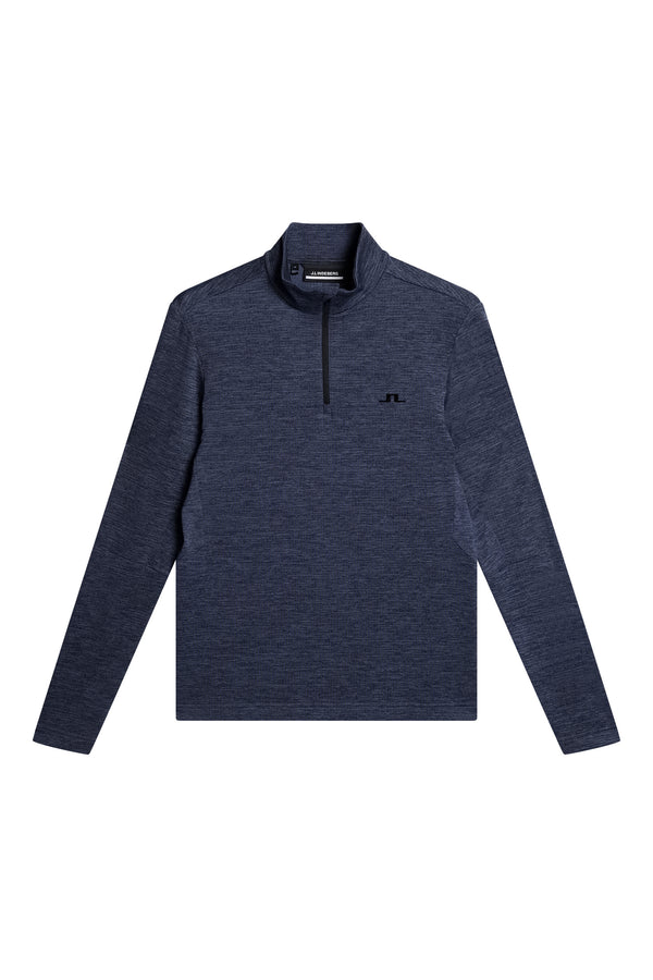 Destry Quarter Zip Mid Layer / Vintage Indigo Melange