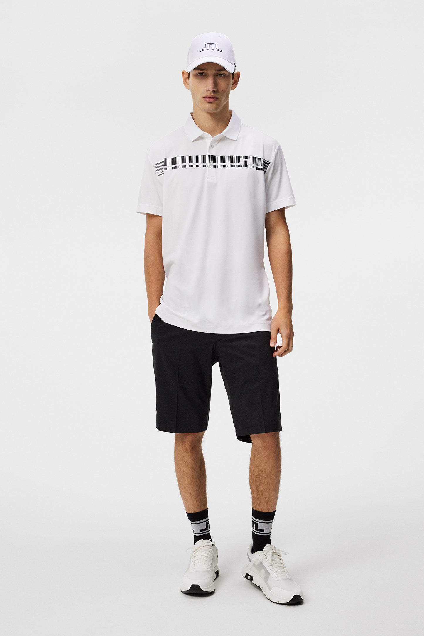 Klas Regular Fit Golf Polo / White