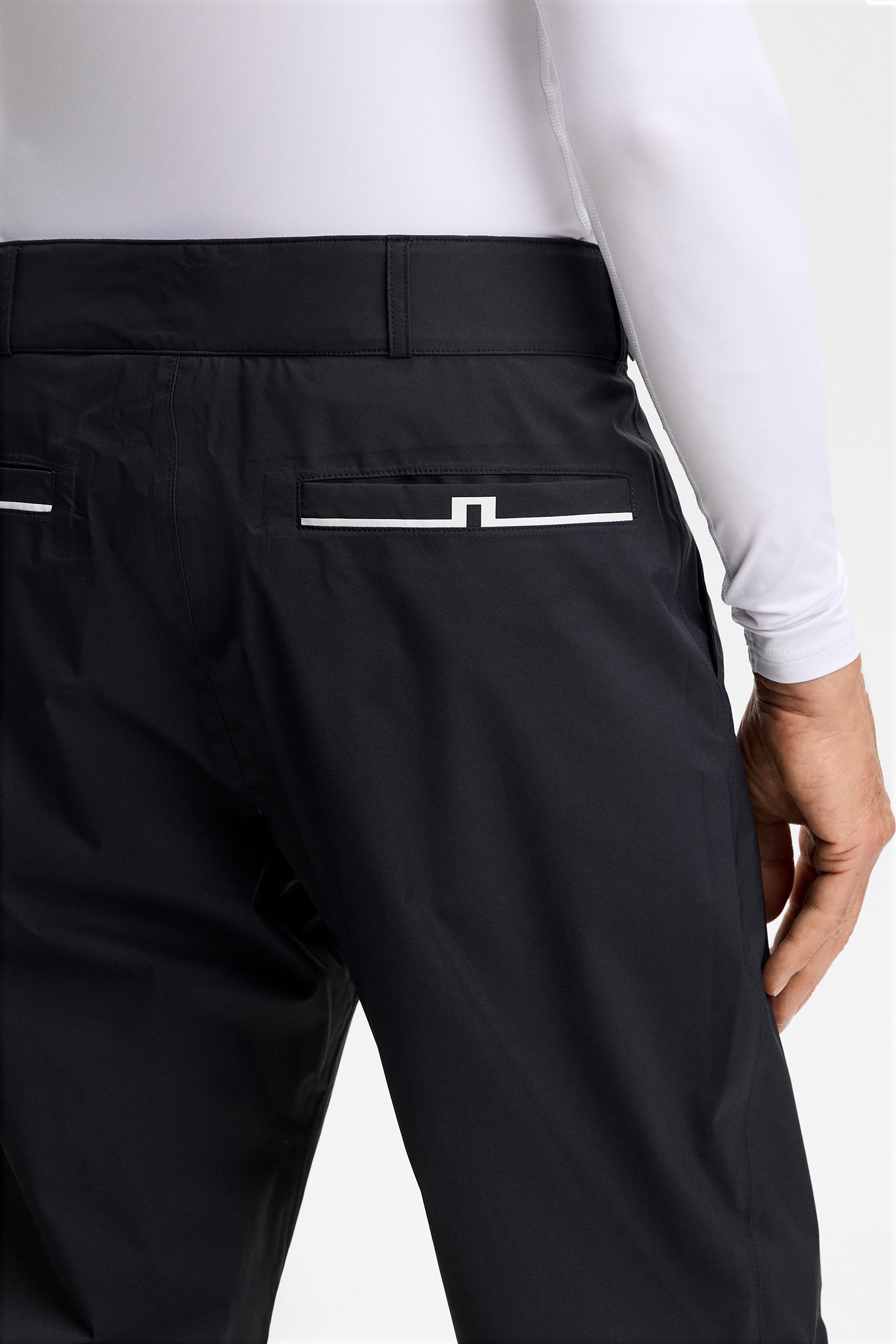 Shay Rain Pant / Black | J.Lindeberg Official