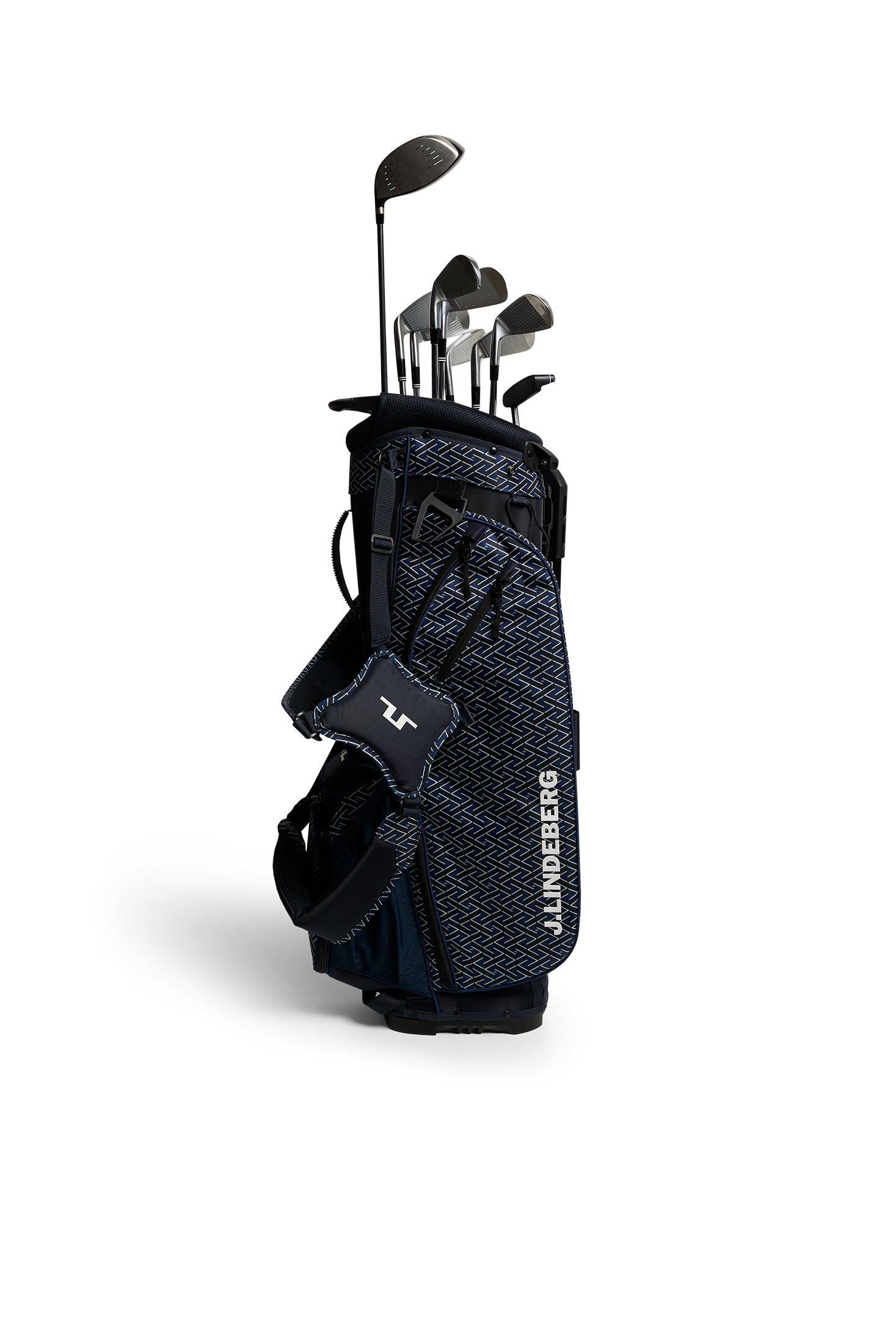 JL Flare Printed Golf Bag / Ladder Estate Navy S – J.Lindeberg EU