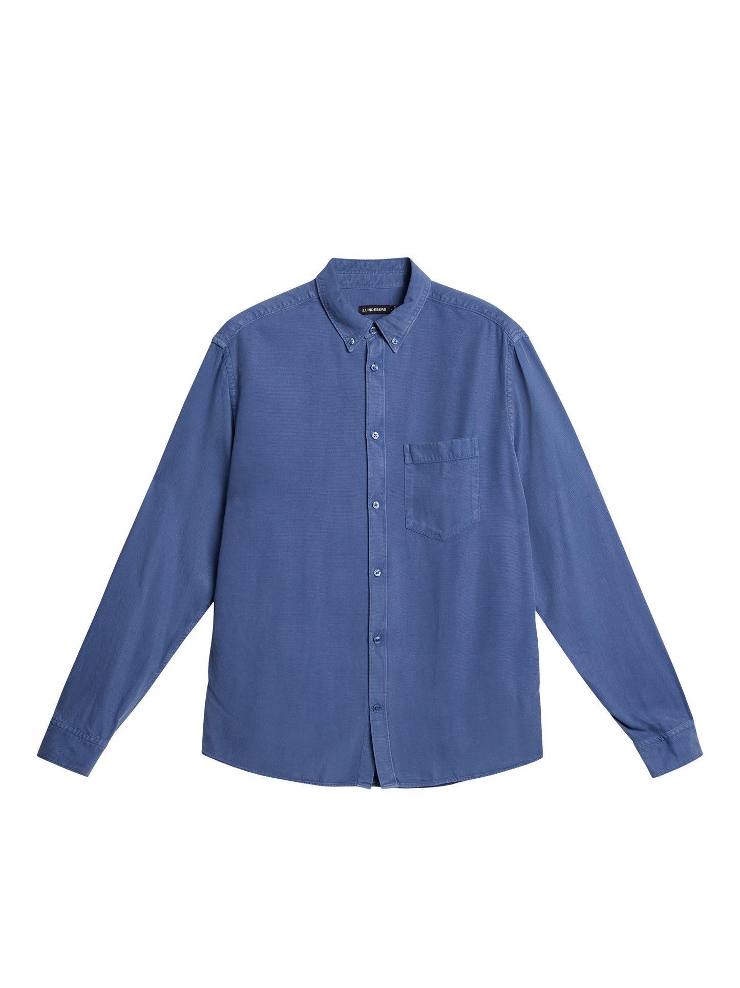 Reg LS Structure Tencel Shirt / Bijou Blue – J.Lindeberg