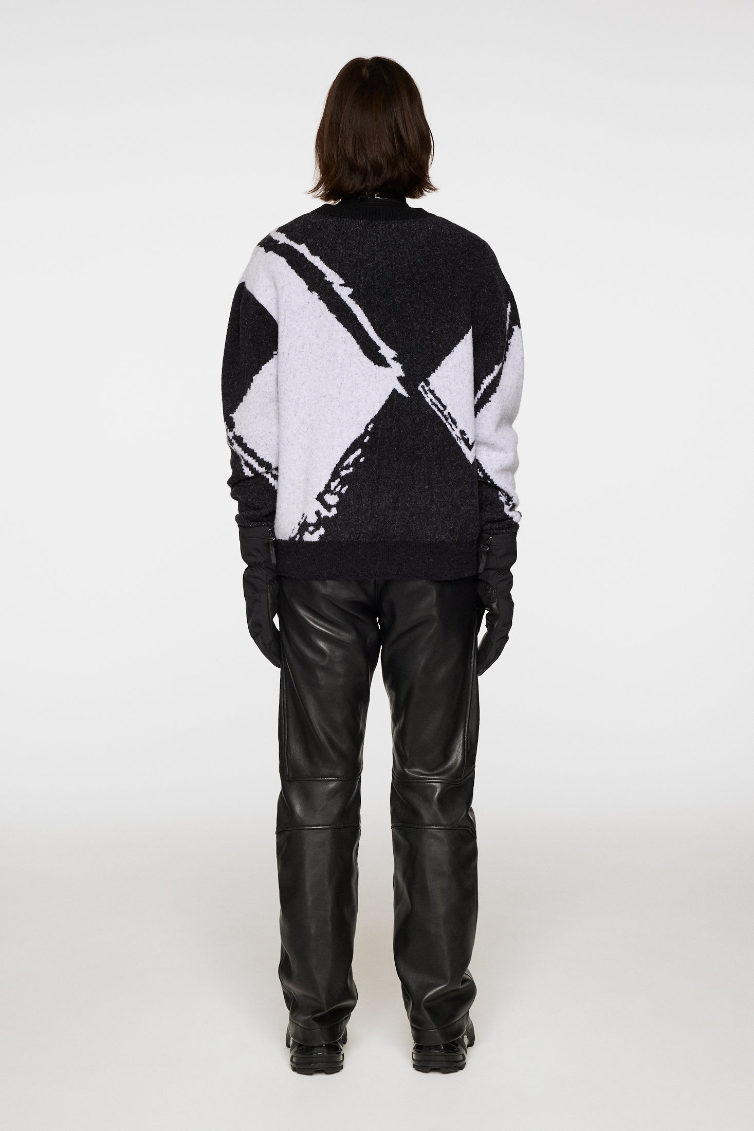 Carter Leather Pants / Black | J.Lindeberg Official