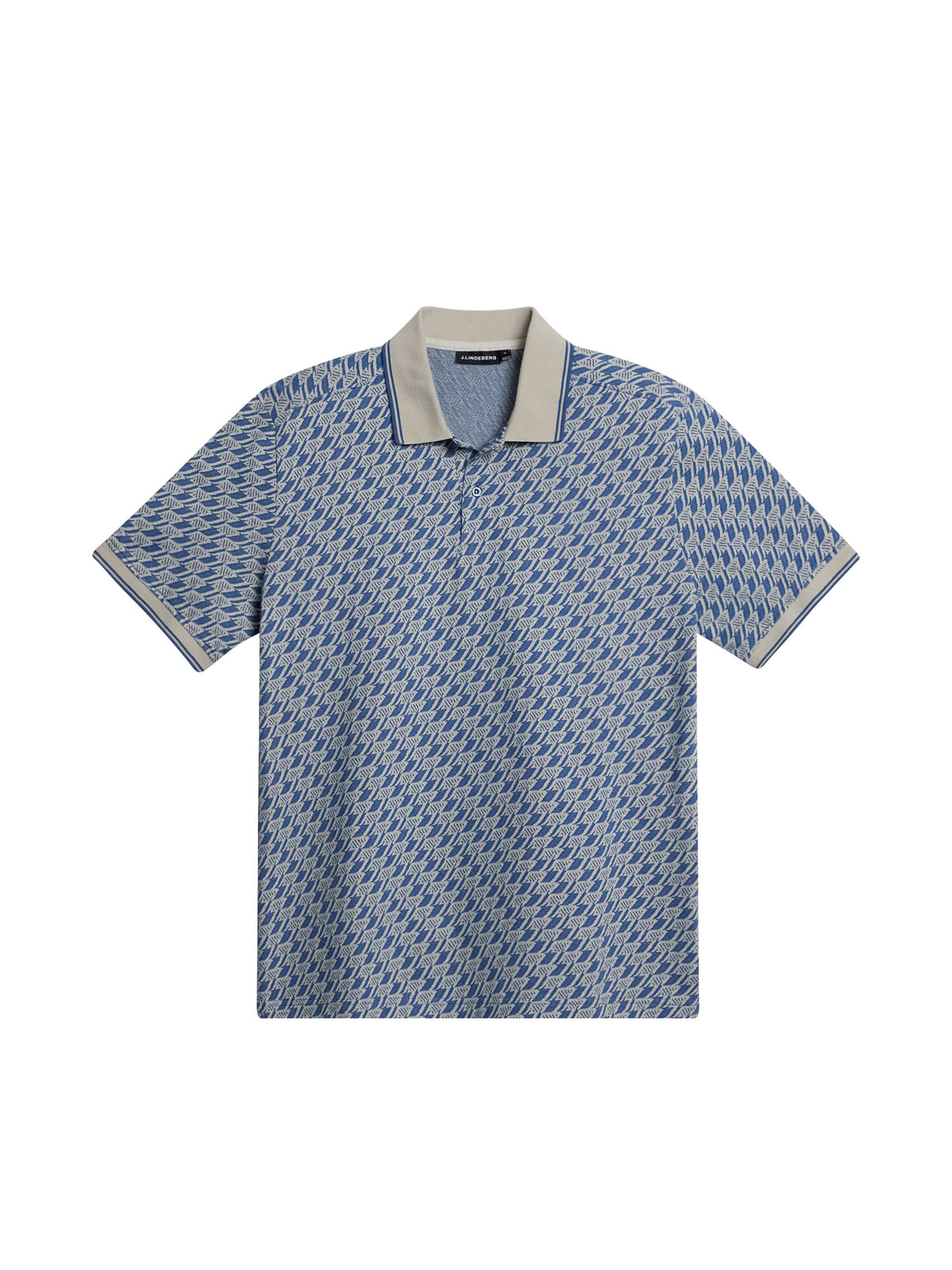 Gg Jacquard Blue Gucci Polo Shirt Gucci GG Shadow-jacquard Cotton