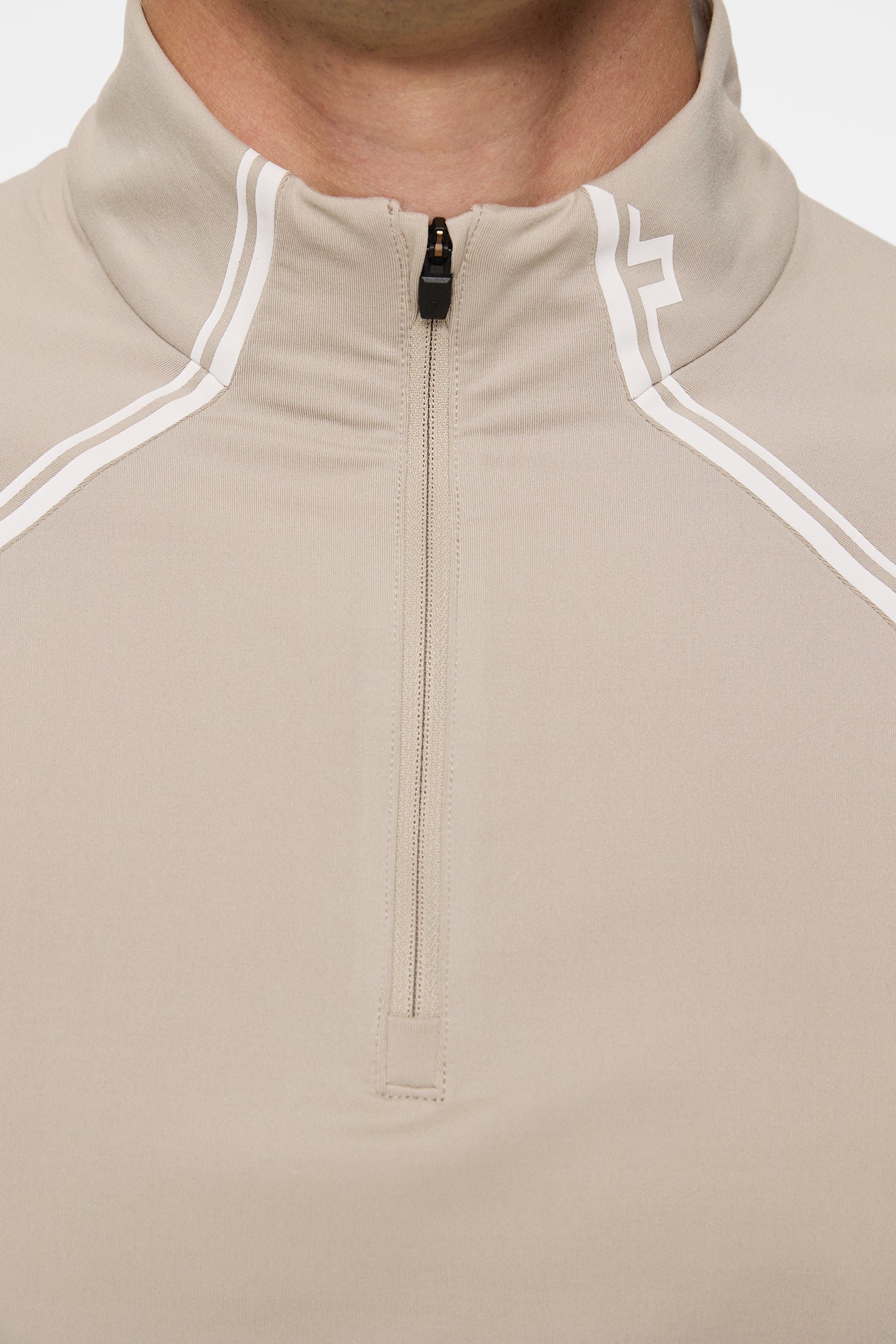 Players Mid Layer / Oyster Brown | J.Lindeberg Official