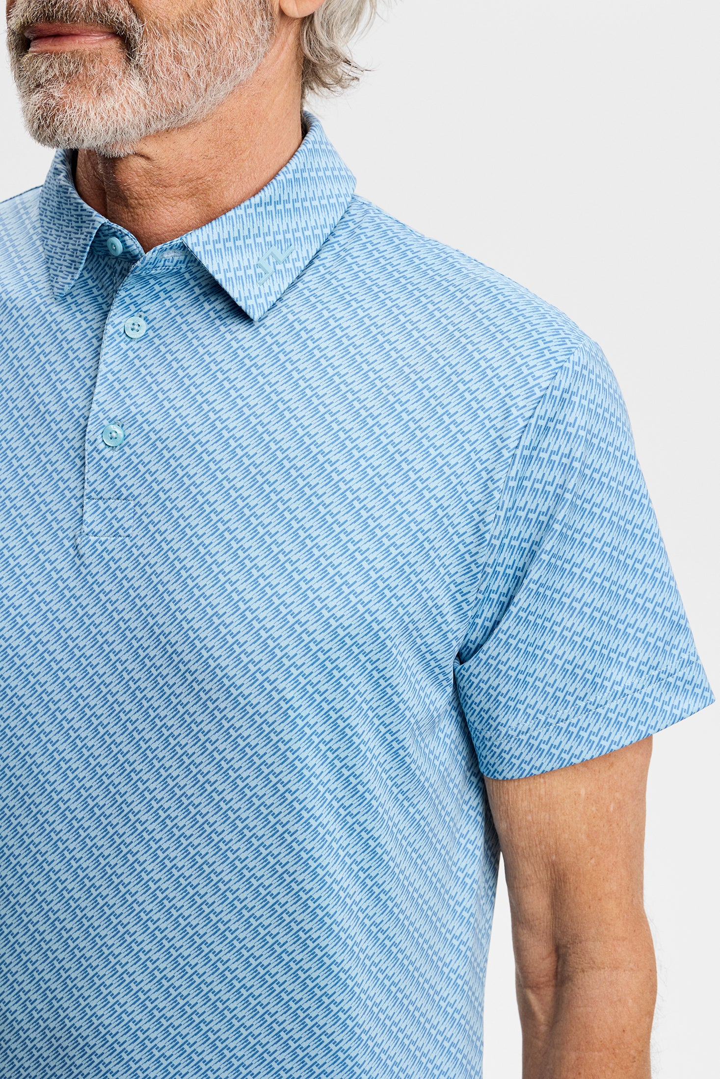 Tod Print Polo / Flight Bridge Federal Forget S | J.Lindeberg Official