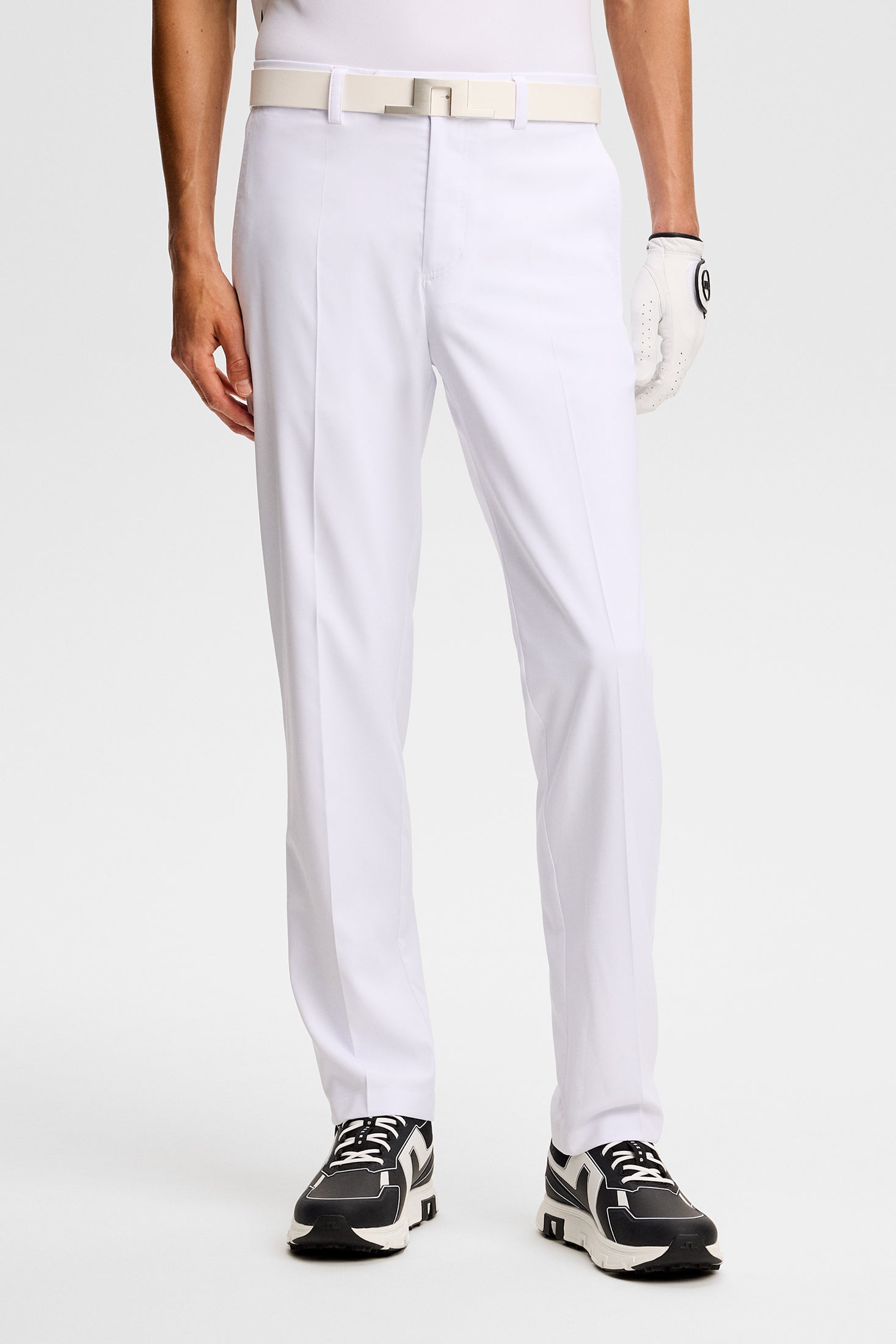 J.LINDEBERG ホワイト スリムフィットパンツ Mitch Pant Light Poly / White – J.Lindeberg EU