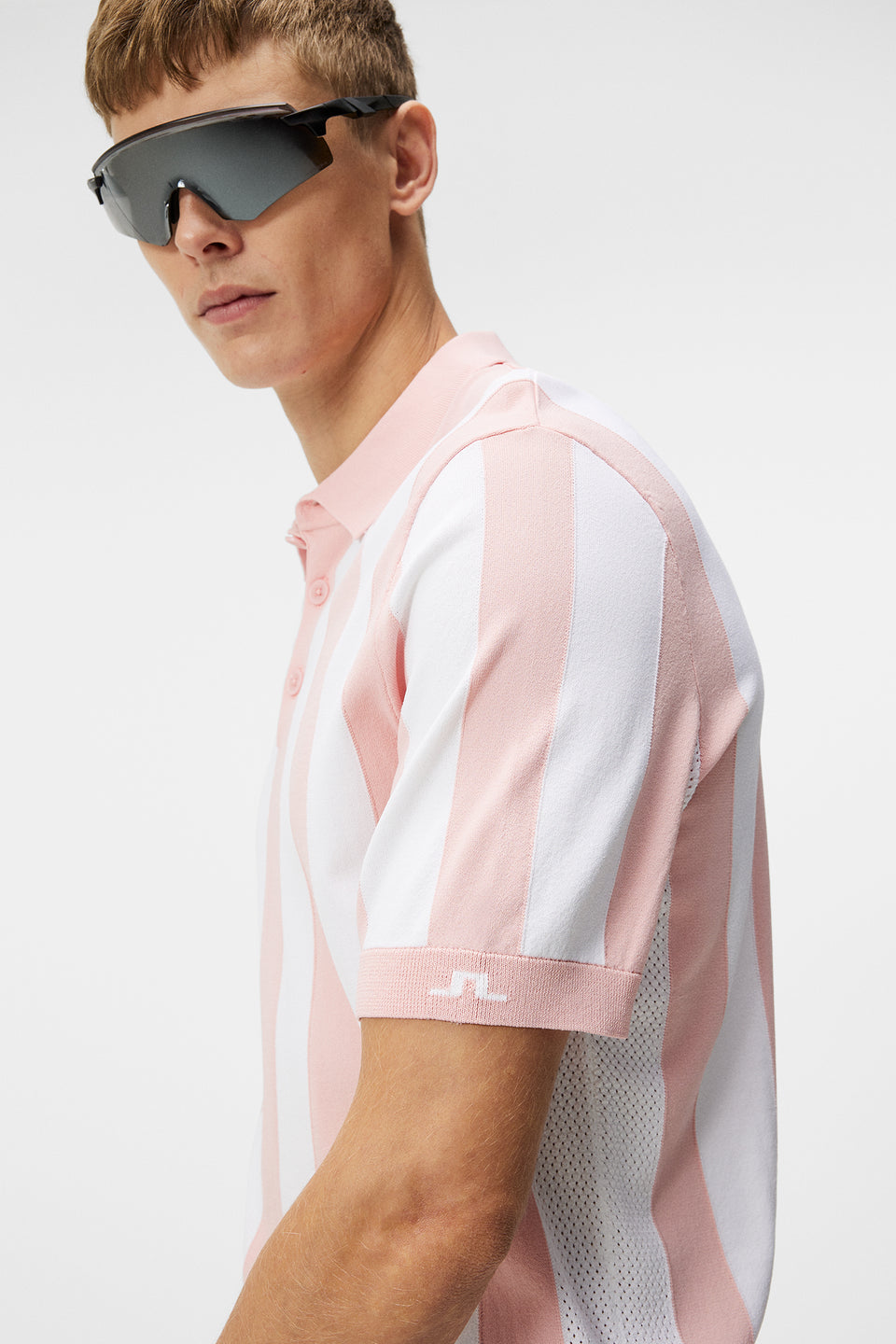 Maseo Knitted Shirt / Powder Pink