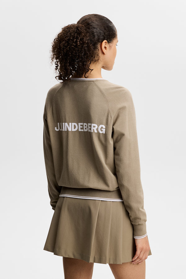 Clarissa Windbreaker Sweater / Brindle