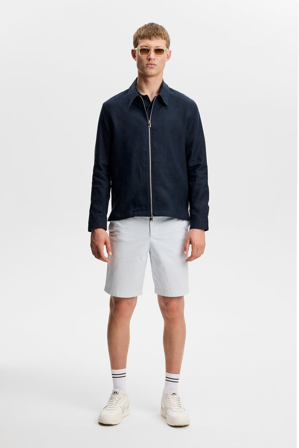 Shane Cotton Stretch Shorts / Skywriting