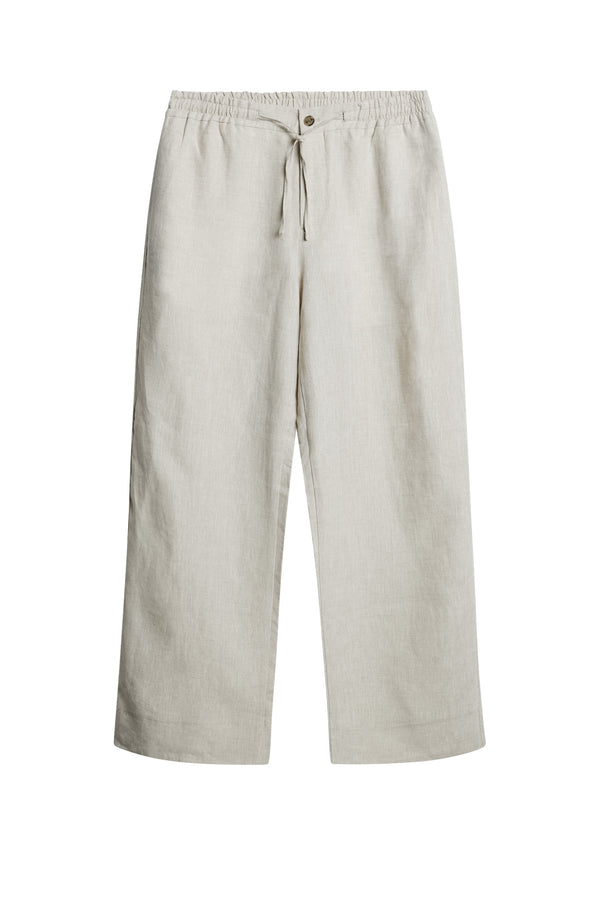 Noah Drape Linen Pants / Moonbeam