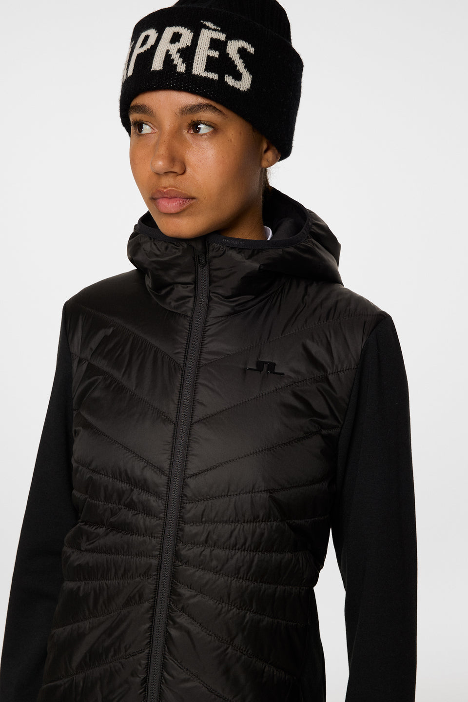 Gemma Hybrid Hood / Black
