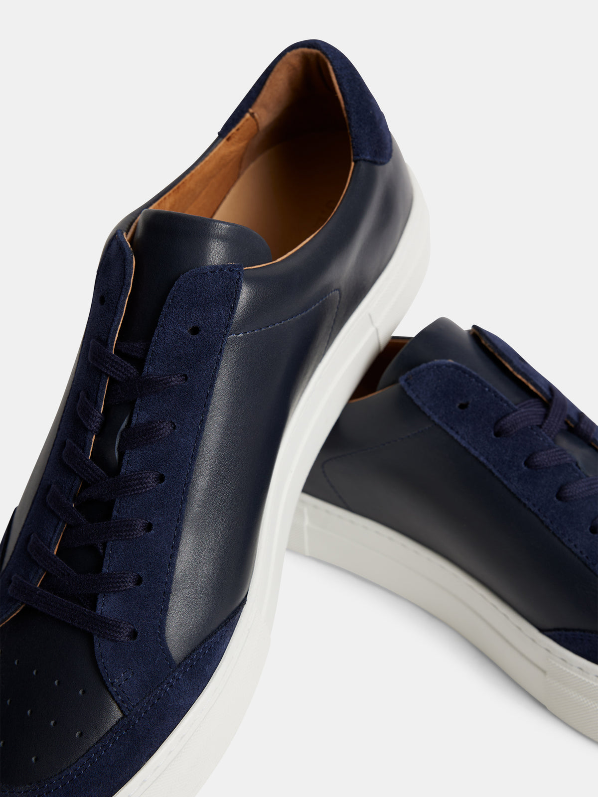 Art Signature Leather Sneaker / JL Navy