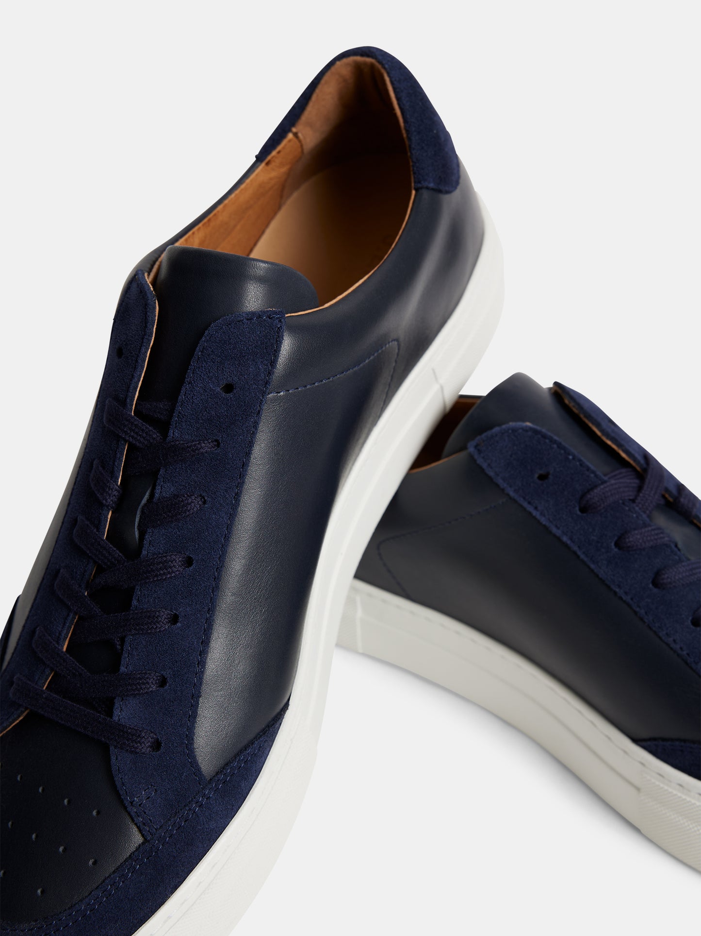 Art Signature Leather Sneaker / JL Navy