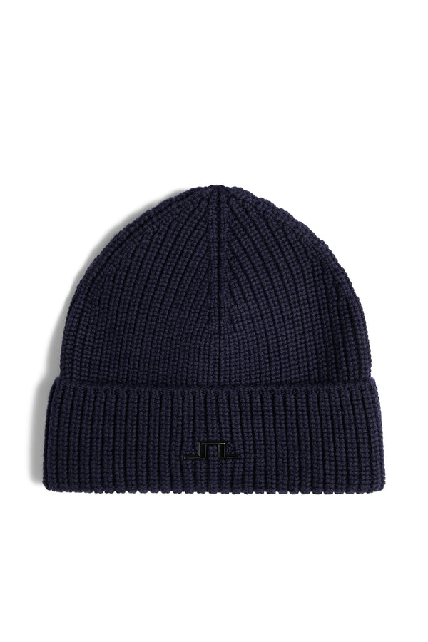 Merino Beanie / JL Navy