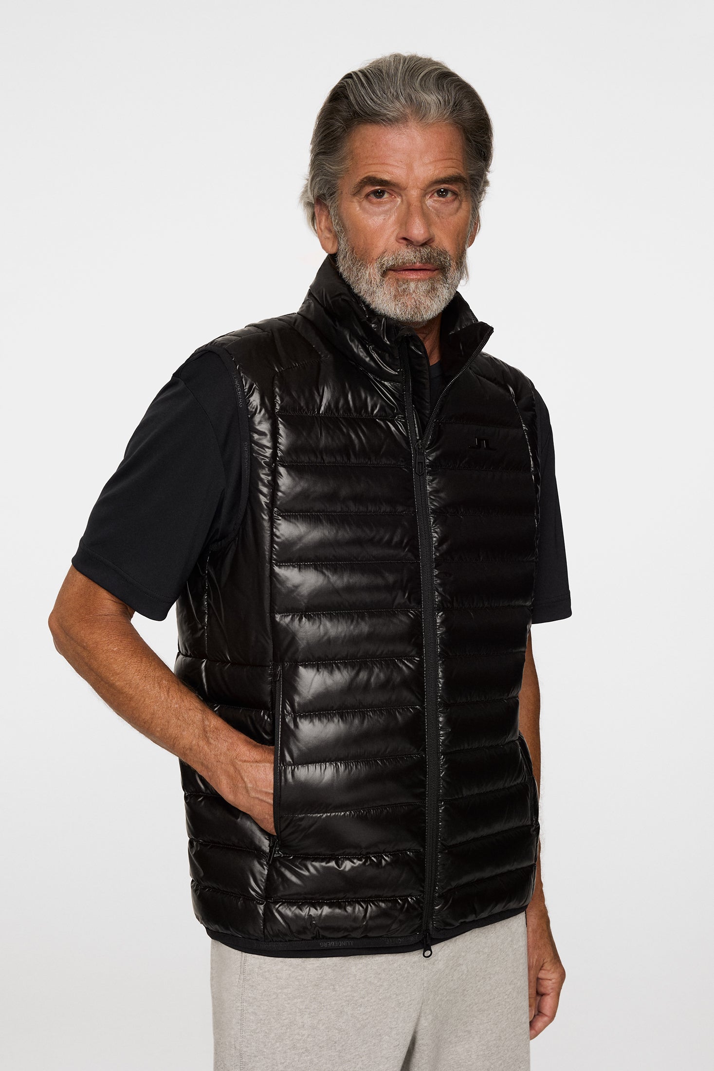 Oden Light Down Vest / Black – J.Lindeberg EU