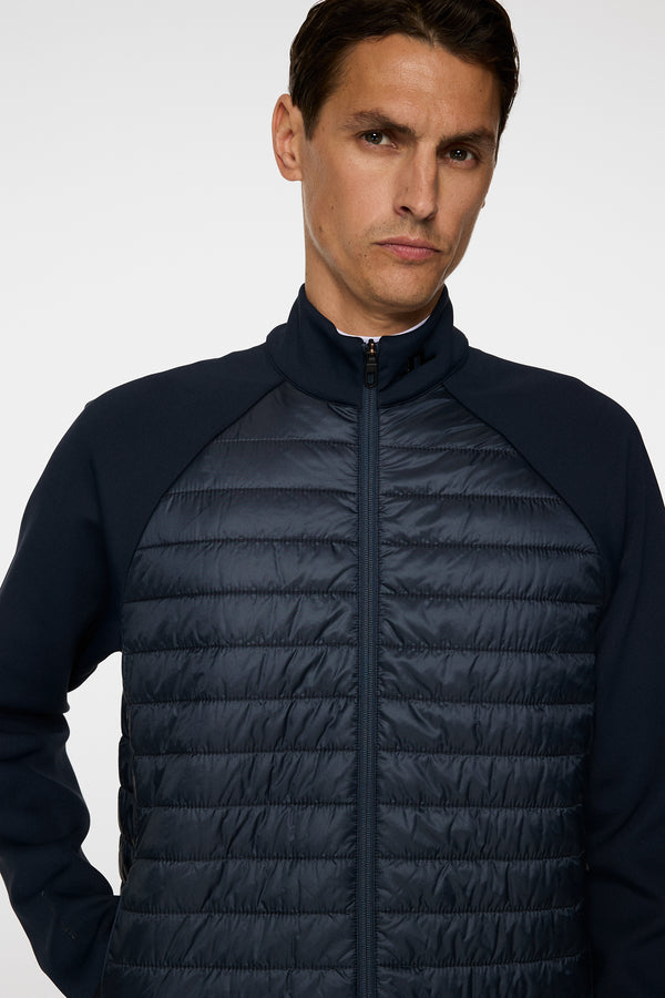 Hayden Quilt Hybrid Jacket / JL Navy