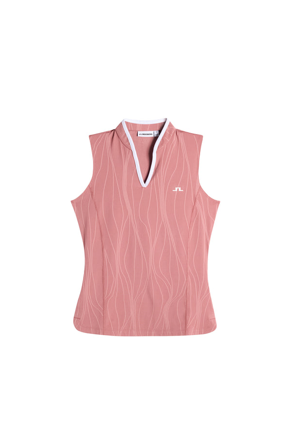 Mila Sleeveless Top / Withered Rose
