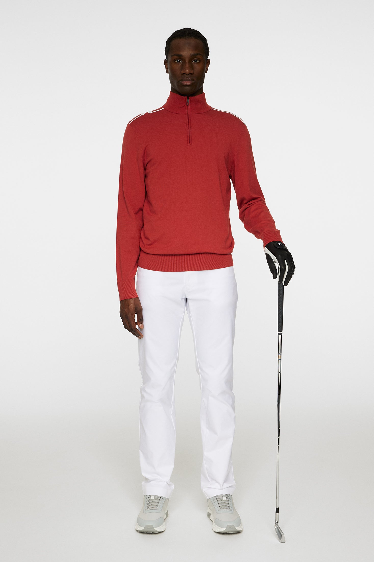 Mac Knitted Zip Sweater / Bossa Nova – J.Lindeberg EU