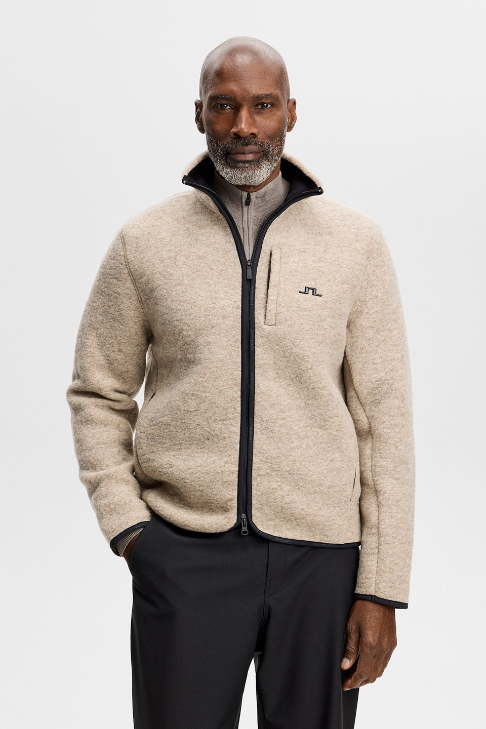 Dustin Wool Fleece Jacket / Moonbeam