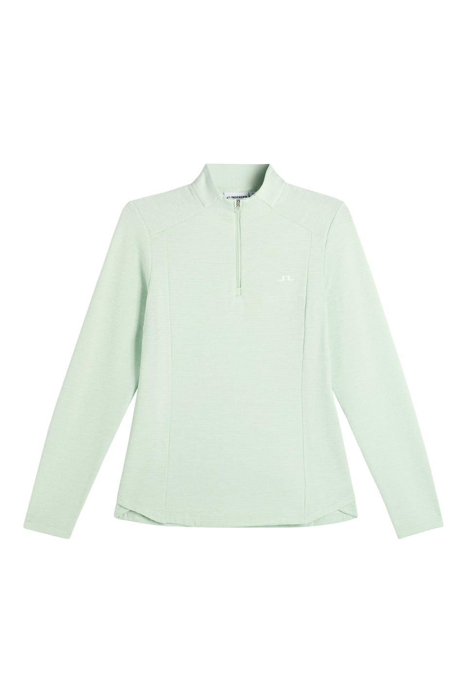 Steffi Quarter Zip Mid Layer / Subtle Green Melange
