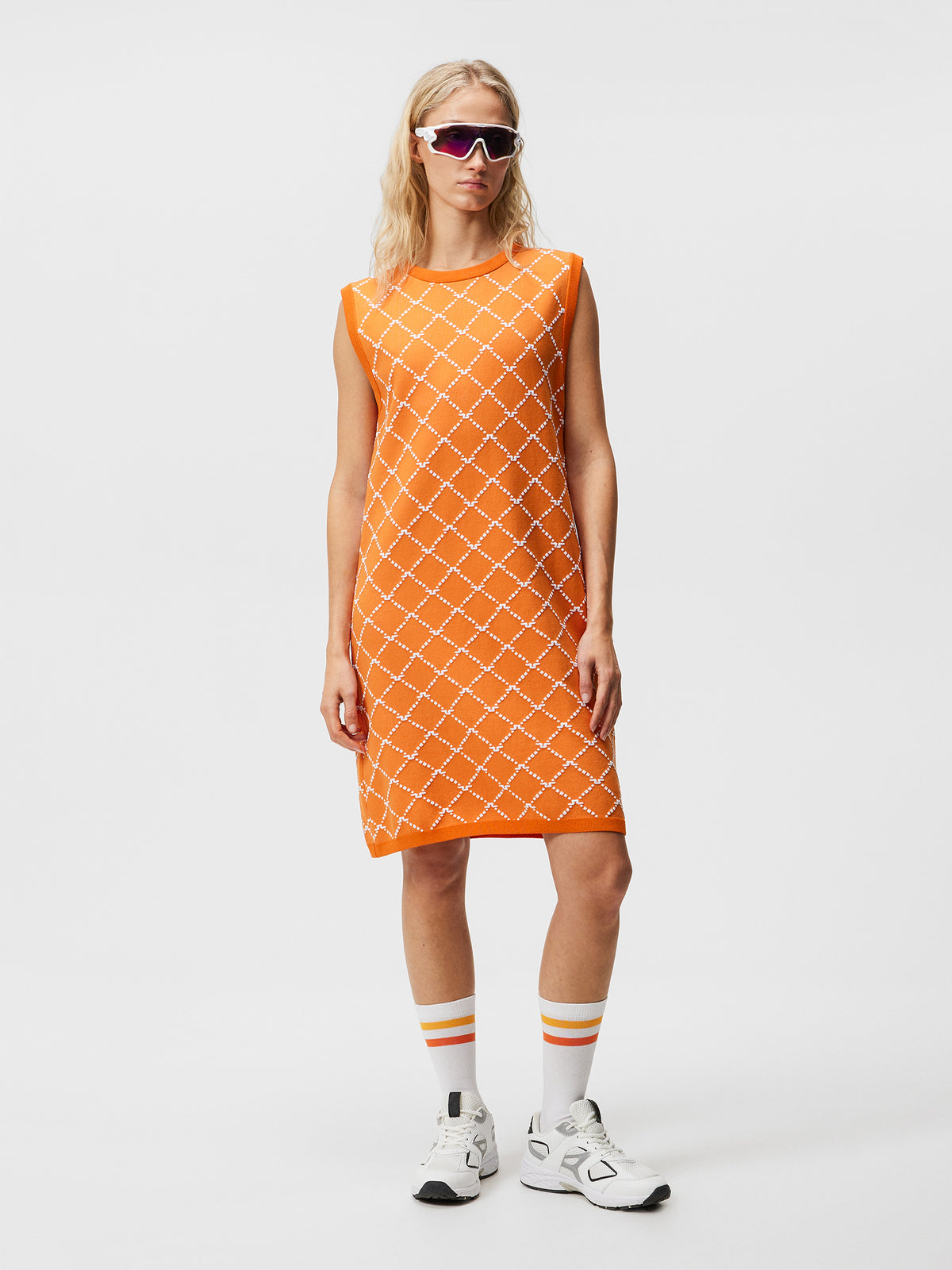 Fiona Knitted Dress / Russet Orange
