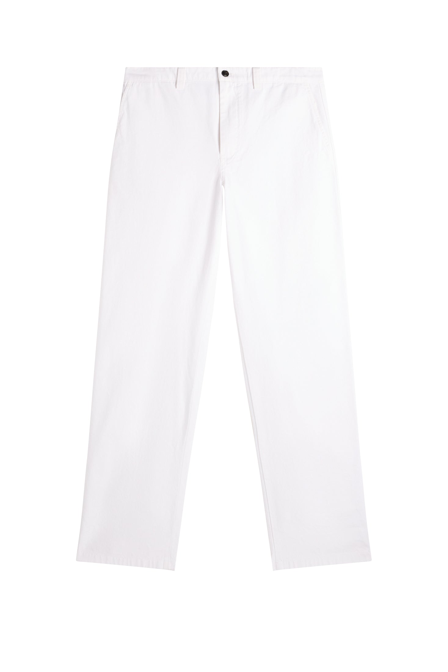 Devyn Cotton Twill Pants / White | J.Lindeberg Official