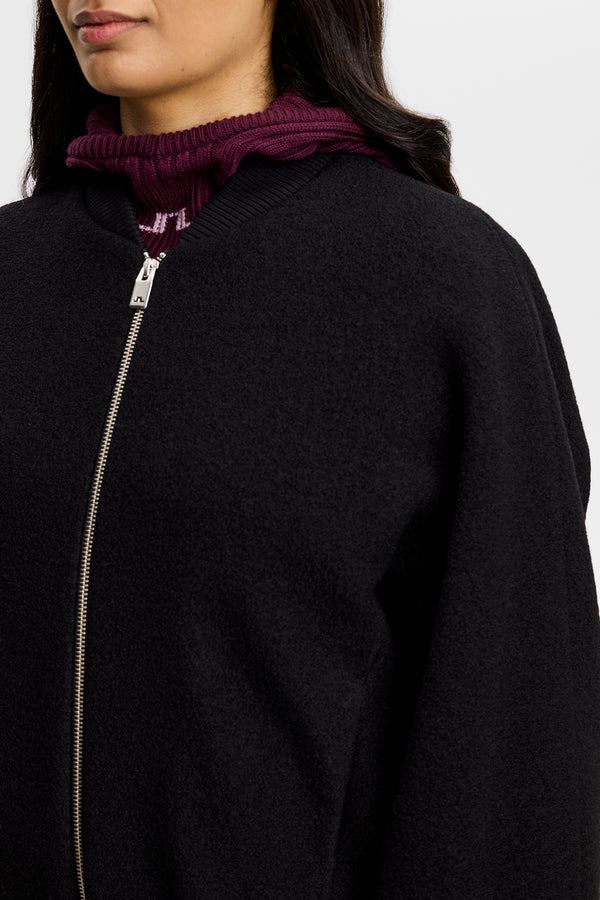 Beatrice Bomber Jacket / Black