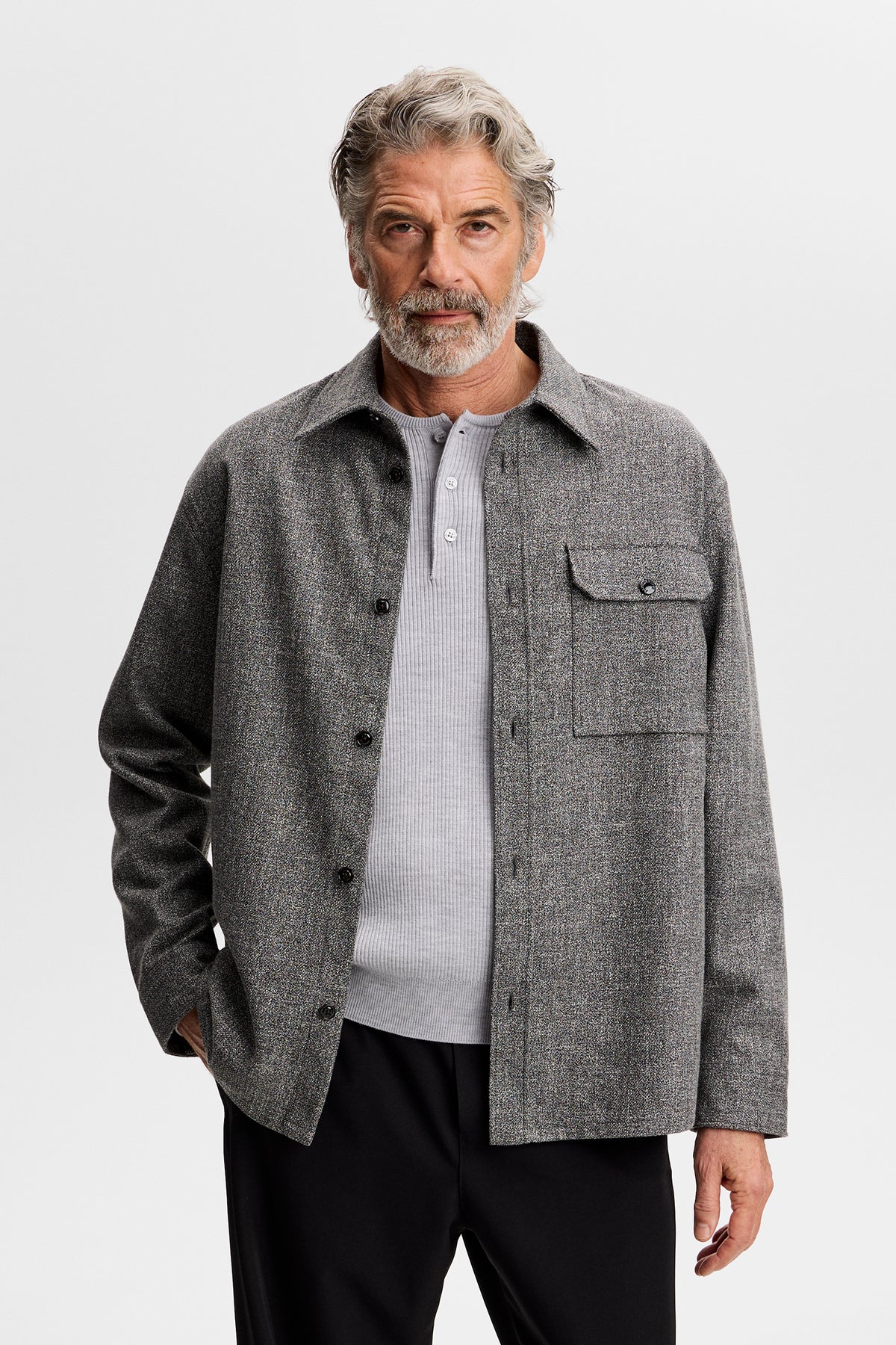 Coen Mouline Structure Shirt | Shirts
