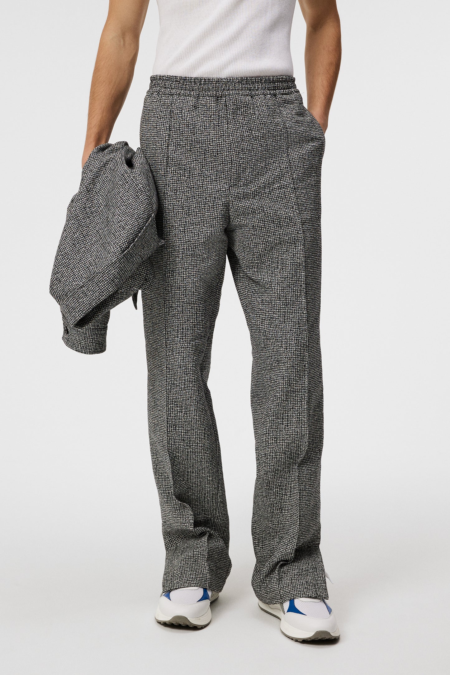 Santo 2 Tone Pants / Black